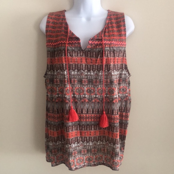 Lucky Brand Women’s Sleeveless Blouse - Picture 3 of 11